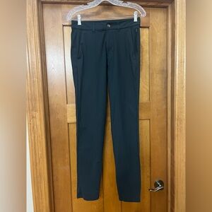 Lululemon ABC Slim-Fit Trouser Size 28 Gray